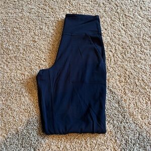 Lululemon Align Joggers - Navy Size 4 (Could fit 2 or 6 depending on preference)